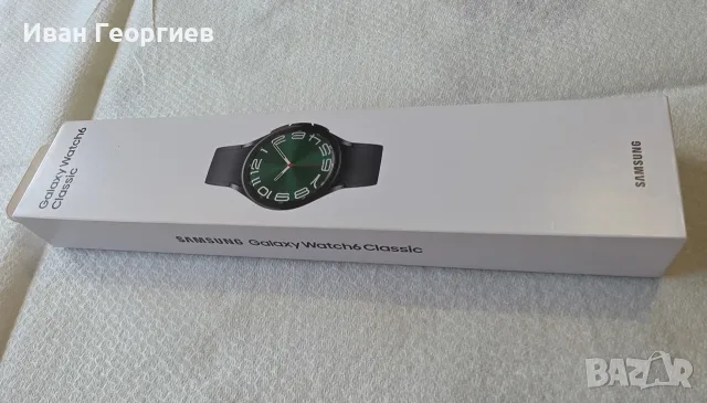 Samsung Galaxy Watch 6 Classic - Черен, снимка 8 - Смарт часовници - 55801455