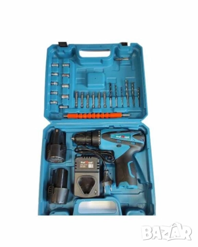 Акумулаторен Винтоверт с две батерии - Комплект, снимка 5 - Друга електроника - 52125751