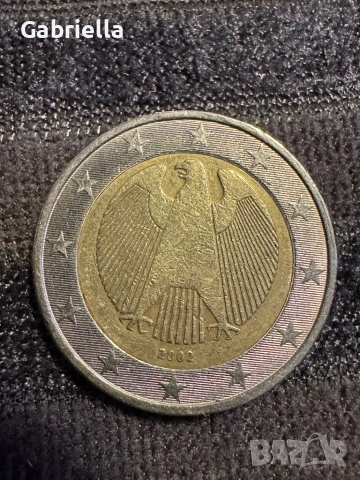 2 евро Германия 2002 г. – първа емисия