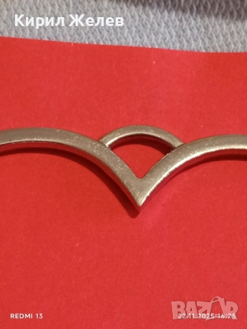 ВИСУЛКА СЪРЦЕ ❤️ за ВЛЮБЕНИ 52152, снимка 3 - Колиета, медальони, синджири - 52503742