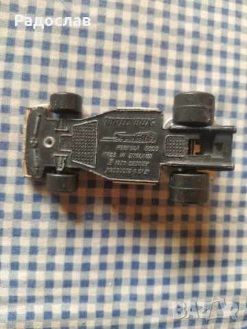 английска количка Matchbox Formula 5000, снимка 6 - Колекции - 49623213