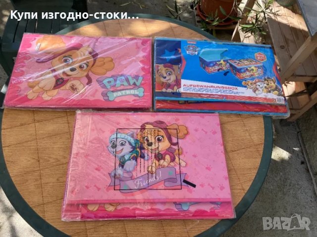 Детски кутии за играчки - Paw Patrol, снимка 2 - Играчки за стая - 47367314