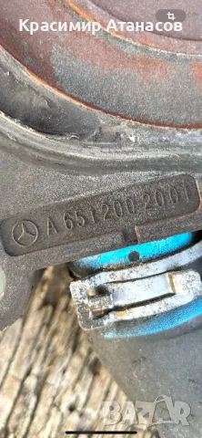 A6512002001. Корпус водна помпа за Мерцедес Ц-класа W204. OM651, снимка 7 - Части - 50145108