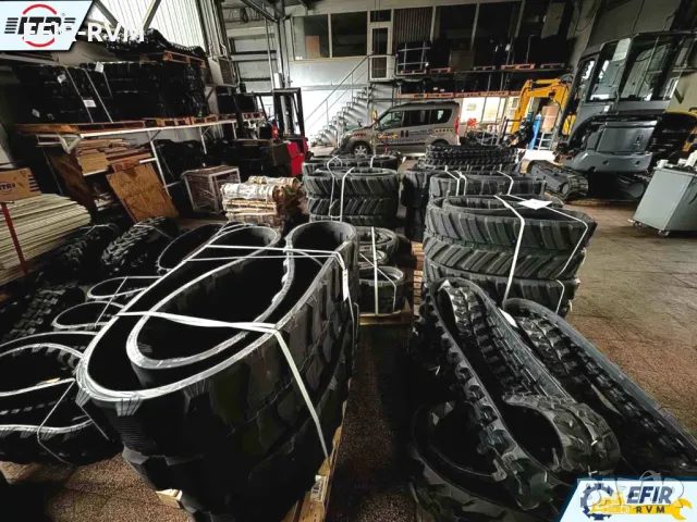 Гумени вериги за багер, мини-багер и товарач ITR - Оригинални, нови, топ качество, снимка 12 - Индустриална техника - 50064398