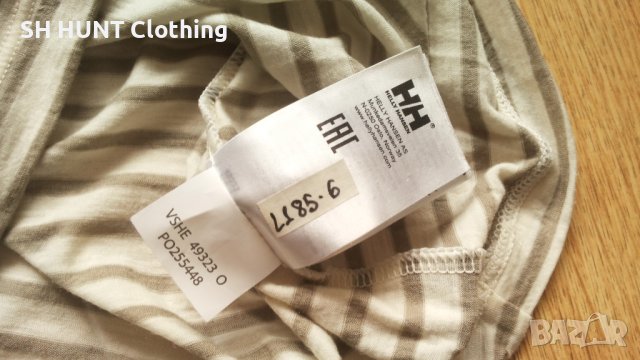 HELLY HANSEN Women's Graphic T-Shirt  87% Merino Wool 13% Polyamide размер L дамска тениска - 423, снимка 11 - Тениски - 41441327