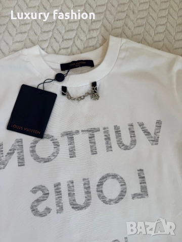 Дамска тениска Louis Vuitton, снимка 2 - Тениски - 52876070