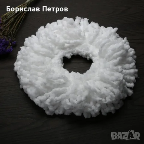 Резервен моп парцал за Spin mop/ Специалните микрофибърни влакна на мопа привличат всичко , снимка 4 - Мопове, кофи, четки и метли - 55766559