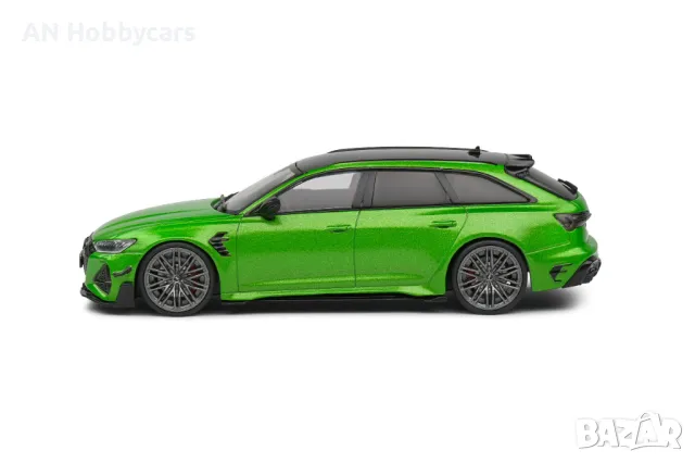 ABT Audi RS6-R  Java Green 1:43 SOLIDO, снимка 3 - Колекции - 48670552