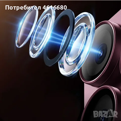 Протектор за камерата ESR – iPhone 18 Pro – Deep Burgundy, iPhone 18 Pro Max- Light Blue, снимка 8 - Фолия, протектори - 56324482