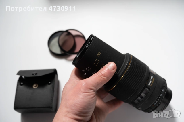 Sigma 105 f2.8 Macro за Nikon, снимка 2 - Обективи и филтри - 53393116