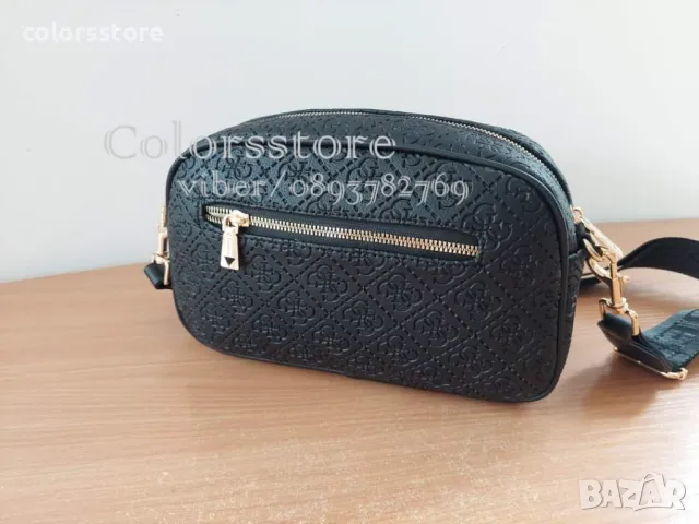 Черна чанта Guess код SG34, снимка 3 - Чанти - 38648869