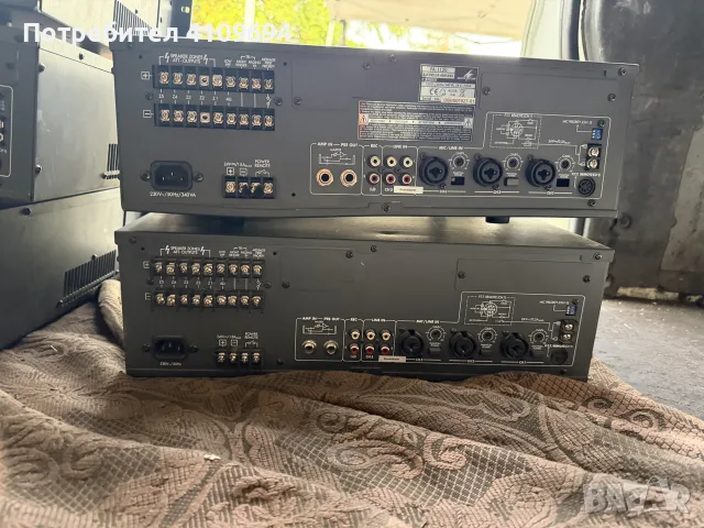 Професионални усилватели  Monacor PA-1120, снимка 5 - Ресийвъри, усилватели, смесителни пултове - 55765926