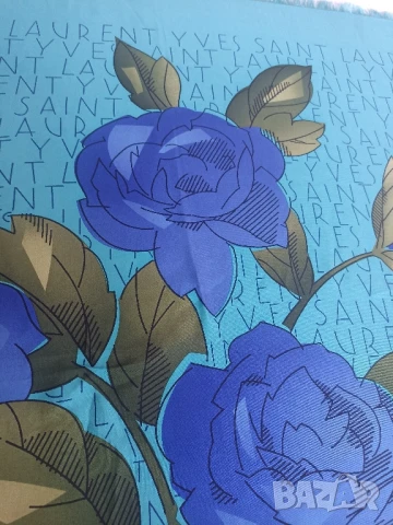 Дамски шал Yves Saint Laurent, снимка 7 - Шалове - 51073083