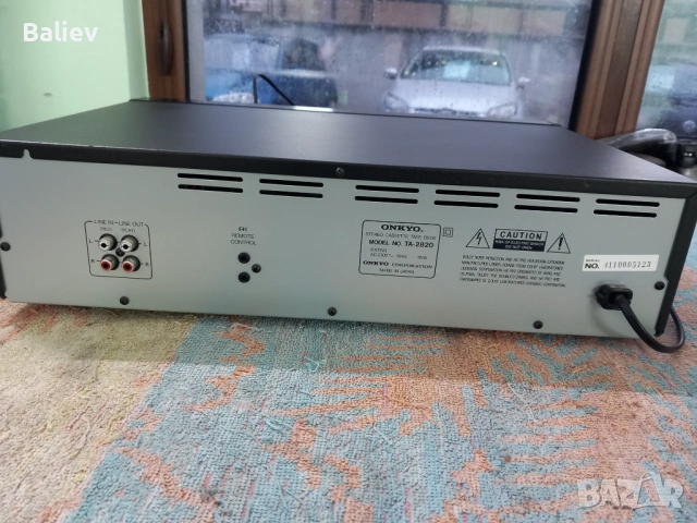 ONKYO TA-2820 Stereo Cassette Deck , снимка 13 - Декове - 53375182