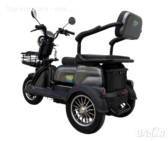 Електрическа триколка със задно задвижване X3 - 48V 800W, снимка 8 - Мотоциклети и мототехника - 52853920