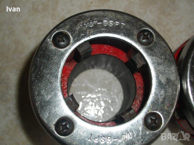 1 1/4" Дясна Резбонарезна Глава BSPT За Винторезка/Винтонарезка REMS EVA ROTHENBERGER, снимка 5 - Други инструменти - 39286310