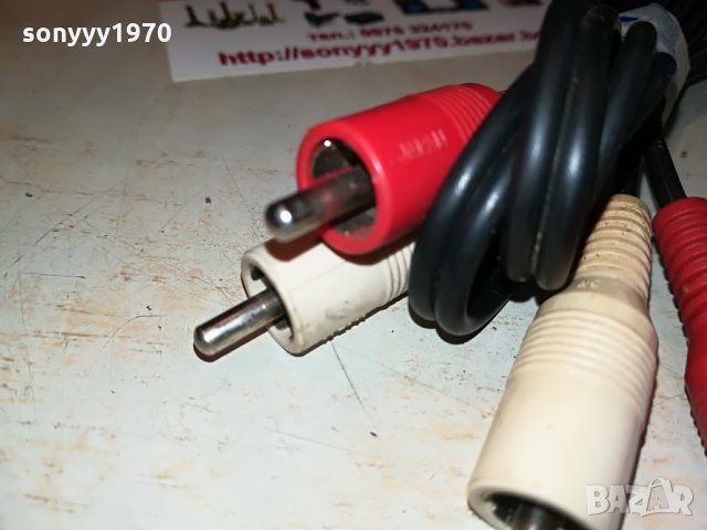 japan/japan-stereo cable-1m-чинчове 3108211224, снимка 4 - Други - 33978198