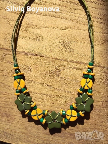 Колиета от керамика, ръчна изработк, снимка 16 - Подаръци за жени - 25376950