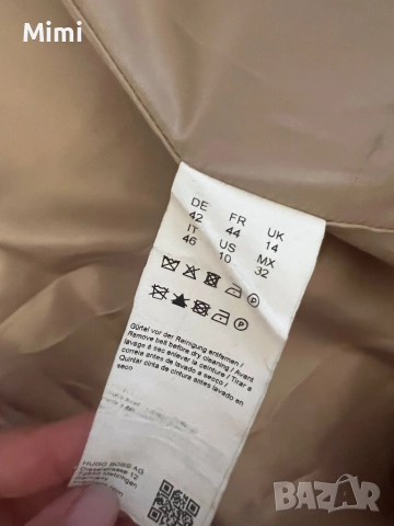 Hugo Boss Шлифер/Тренчкот 42/44, снимка 4 - Шлифери - 51772761