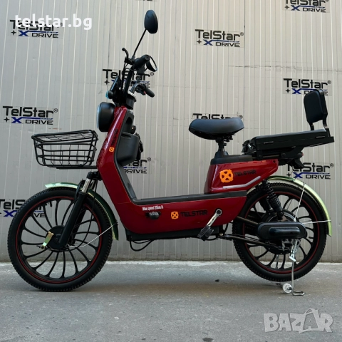 Електрически карго скутер TANK BALKAN TELSTAR 1500W 60V 23Ah с двойна седалка, възможност за педали , снимка 5 - Мотоциклети и мототехника - 52426481