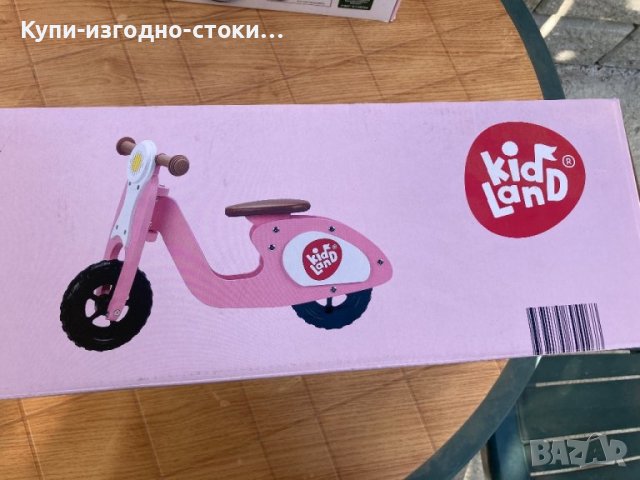 Розов детски велосипед без педали - KidsLand за 2год +, снимка 4 - Велосипеди - 42415831