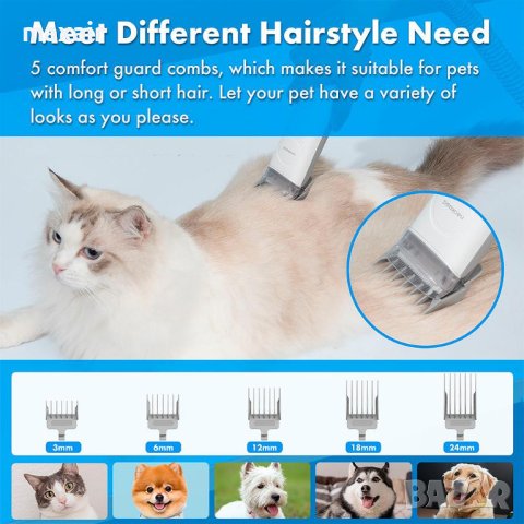 NEAKASA P2 Pro – Професионален комплект за подстригване на домашни любимци * Безплатна доставка, снимка 14 - Други - 41481673