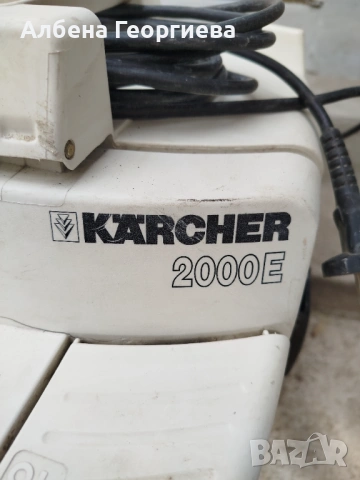 Индустриална прахосмукачка KARCHER 2000E, снимка 3 - Прахосмукачки - 53698935