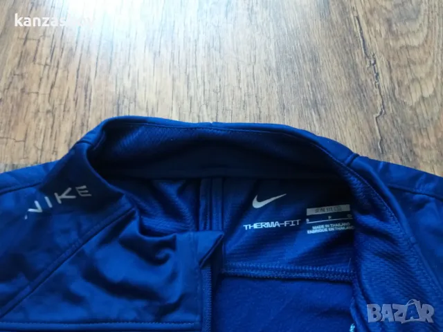Nike Therma-FIT Winter Warrior Strike Drill Top - мъжка фитнес блуза КАТО НОВА S, снимка 9 - Блузи - 49103796