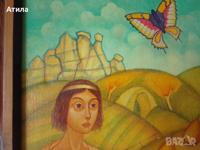 картина 33/30 см, снимка 2 - Картини - 47838935