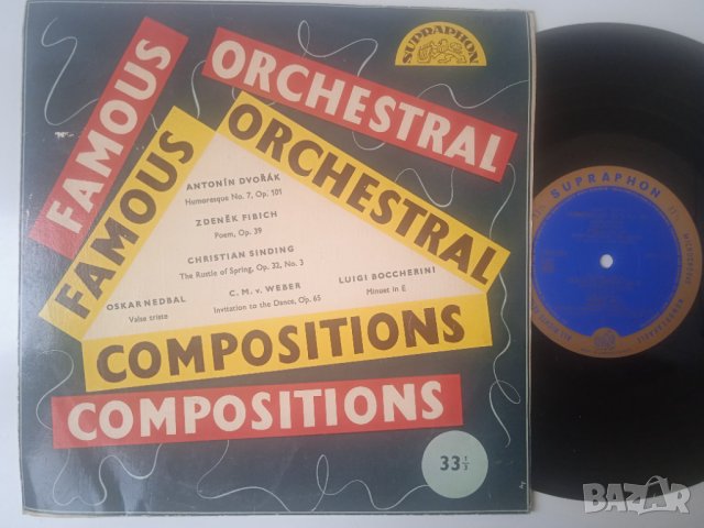 Antonín Dvořák, Zdeněk Fibich, Christian Sinding, Luigi Boccherini, Carl Maria von Weber, Oskar Nedb