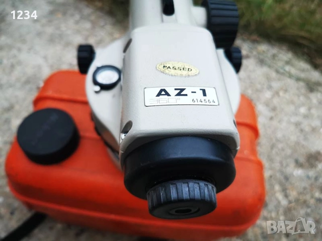 Японски оптичен автоматичен нивелир NIKON AZ-1 калиброван 22x, снимка 6 - Измервателни инструменти - 52058569