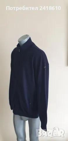Paul & Shark Bretagne Light Woll Cardigan Knitted Full Zip Mens Size 2XL ОРИГИНАЛ! Мъжка Вълнена Жил, снимка 3 - Пуловери - 48664286