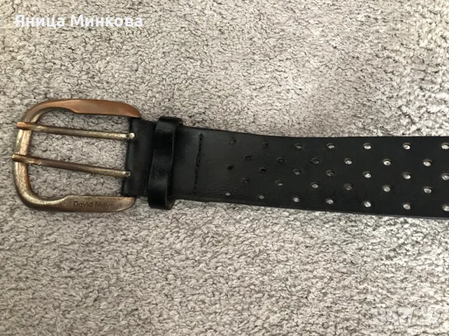 David Mayer- дамски колан, естествена кожа, снимка 4 - Колани - 47688744