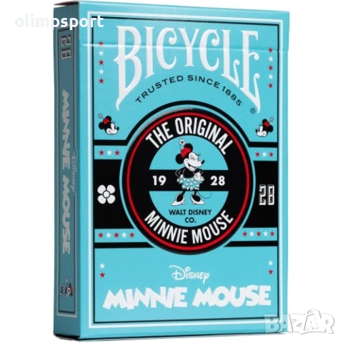 КАРТИ ЗА ИГРА BICYCLE DISNEY CLASSIC MINNIE MOUSE нови