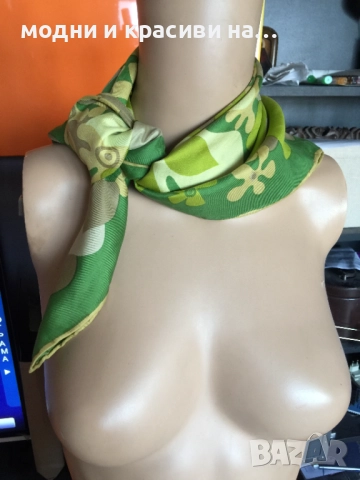 Копринен шал, снимка 3 - Шалове - 52198410