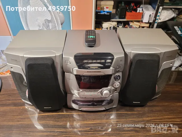 Panasonic SC-AK45 само радиото работи, снимка 6 - Аудиосистеми - 56227551