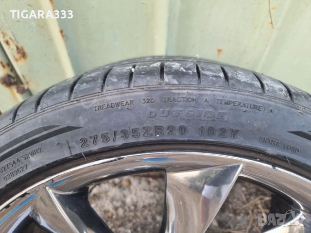 Джанти с гуми 20ц спорт пакет LORINZER , снимка 5 - Гуми и джанти - 53390249