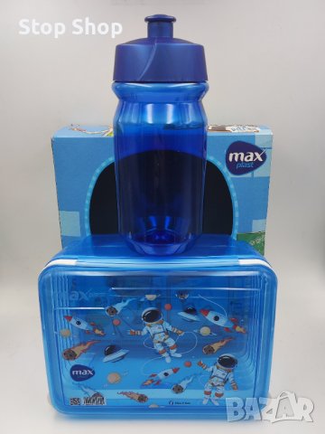 Сет кутия за храна с шише BPA Free, снимка 2 - Чаши - 42282479