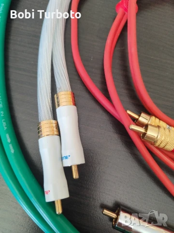 Аудио кабели RCA to RCA, Roxtone, McIntosh , снимка 2 - Друга електроника - 50592965