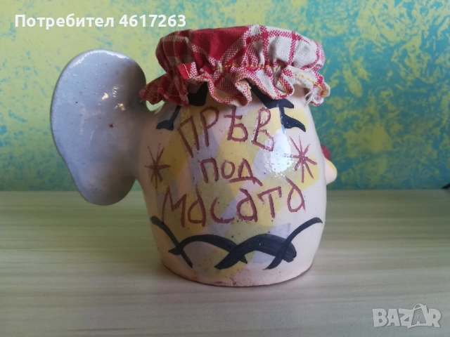 Весела чаша - арт керамика, снимка 2 - Декорация за дома - 52403749