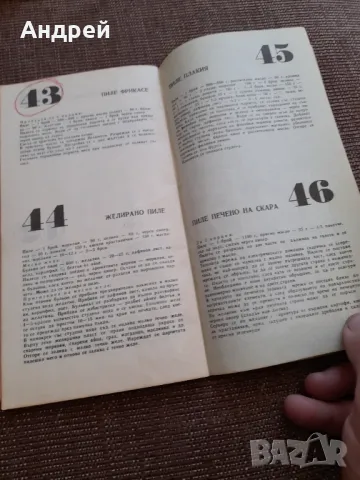 Стара книга 52 рецепти за ястия с пилешко месо, снимка 5 - Специализирана литература - 47968454