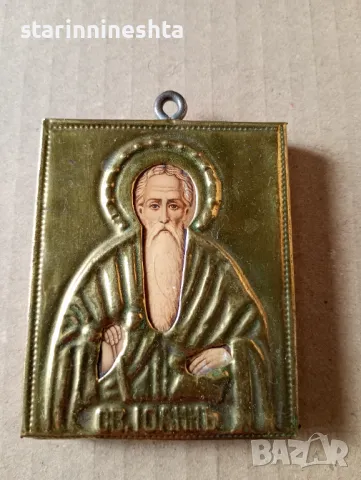 стара руска икона  19 - 20 век старинна руска икона  