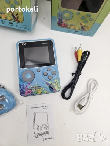 Преносима видео игра, игрова конзола G5 Game Box 500 игри, снимка 6 - Други игри и конзоли - 53391113