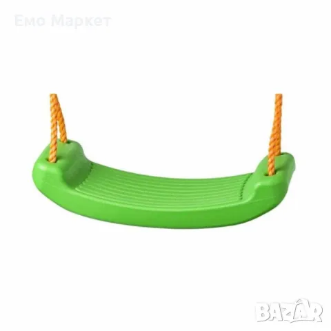 Пластмасова детска люлка без облегалка, стабилна и лека, включени въжета, снимка 4 - Други стоки за дома - 49942816