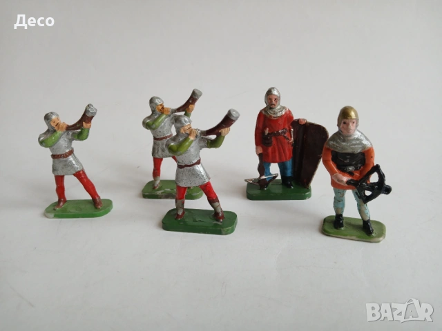 Стари полски фигурки рицари., снимка 3 - Колекции - 53029436