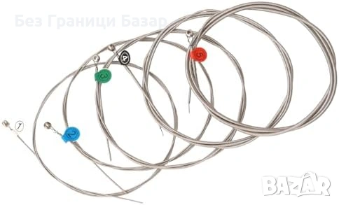 Нови Професионални бас струни 5-струнен сет, богат тон и хармоници, снимка 2 - Други - 53696540