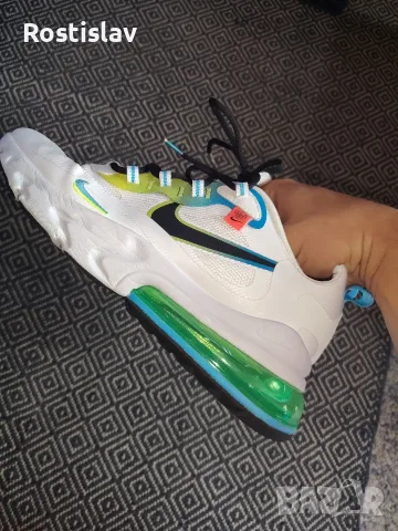 Nike 270 Air Max  Reakt оригинални маратонки в перфектно състояние без забележки като нови. , снимка 8 - Маратонки - 55959344