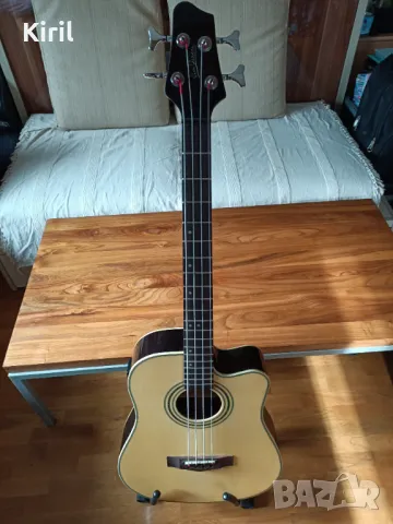 Акустичена Бас китара Jim Deacon Handmade in UK