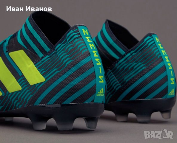 бутонки  ADIDAS NEMEZIZ 17.2 FG  номер 42,5-43,5, снимка 6 - Футбол - 36783912
