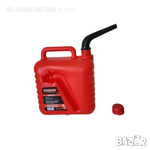 Туба за гориво 5л. с накрайник, снимка 2 - Градинска техника - 50687371